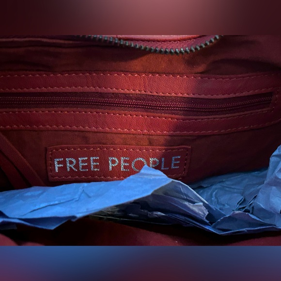 NWT- Free People Idle Hands Sling - Oxblood - Picture 4 of 4